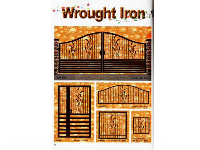 Maingate With Wrought Iron Catalogue 6