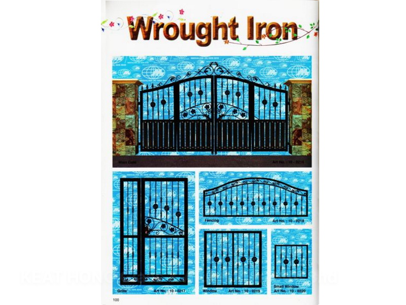Maingate With Wrought Iron Catalogue 11