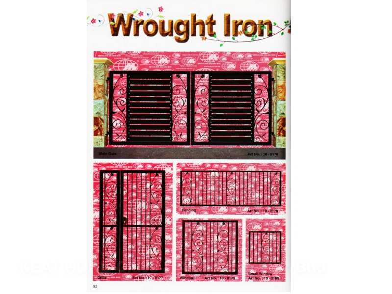 Maingate With Wrought Iron Catalogue 14